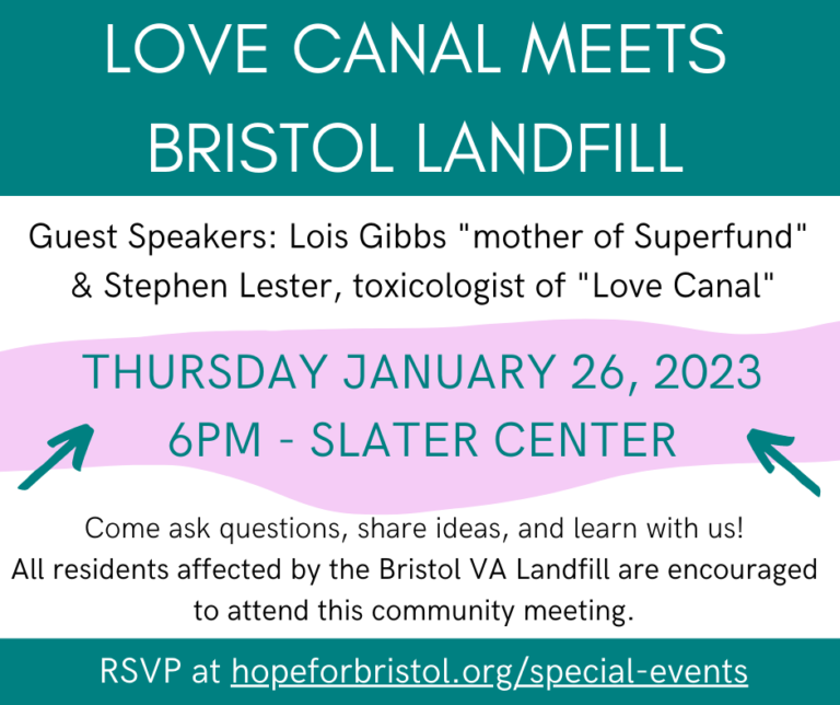 Love Canal Meets Bristol Landfill - January 26 2023 at 6pm